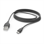 HAMA - Hama kábel micro USB, 3 m, čierny