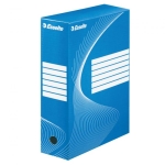 Esselte - Archívny box Esselte 100mm modrý/biely