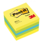 Post-it - Bloček kocka Post-it 51x51 mini mix farieb