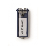 Durable - Menovky na kľúče DURABLE KEY CLIP modré 6ks