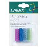 PILOT - Linex, Nasadzovací úchop na ceruzku, mix neónových farieb