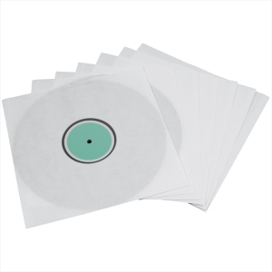 Hama vnútorné ochranné obaly na gramofónové platne (vinyl/LP), biele, 10 ks