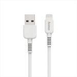 HAMA - Hama Eco MFi kábel USB 2.0 pre Apple, USB-A - Lightning, 1 m, biely