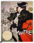 Stil - Drevený obraz Montmartre