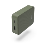 HAMA - Hama Colour 10, powerbanka 10000 mAh, 3 A, výstup: USB-C, USB-A, zelená
