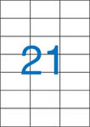 VICTORIA - Etikety samolepiace 70 x 42,4 mm